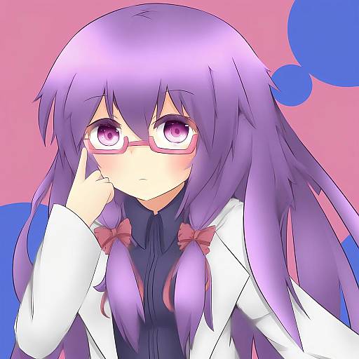 Illustration of Asakura rikako, touhou in the style of Deaver