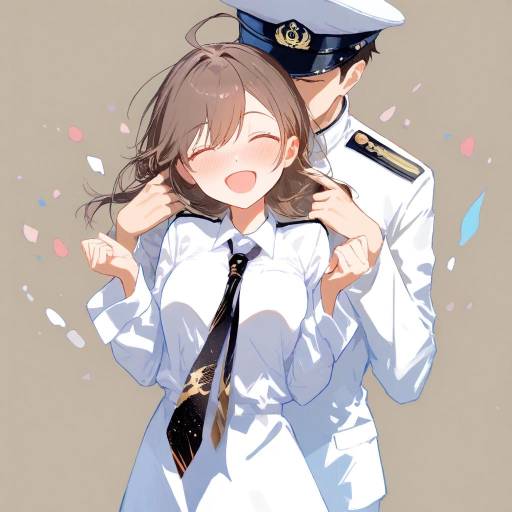 Elegant Admiral in Cowboy Shot Portrait