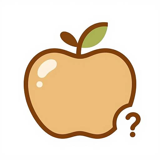 Caramel Apple Trivia Logo Design