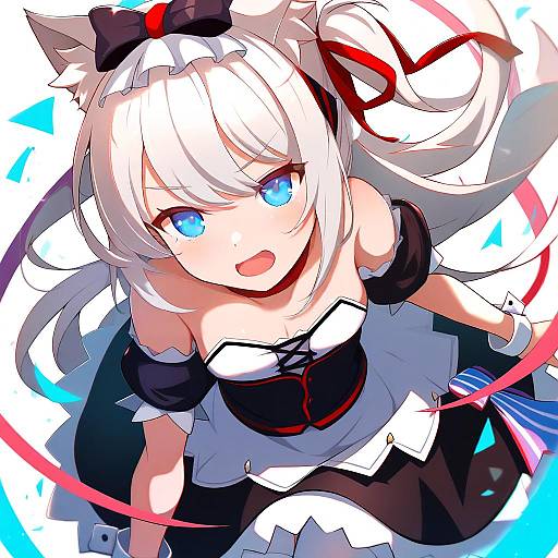 Illustration of Hammann (azur lane), azur lane in the style of Crow (siranui)