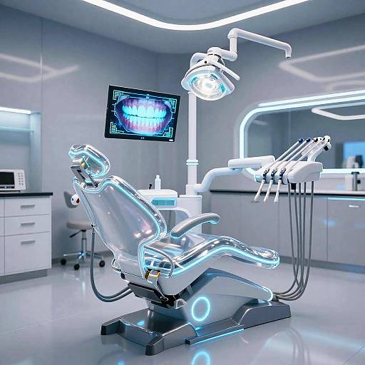 Futuristic Sci-Fi Dental Clinic
