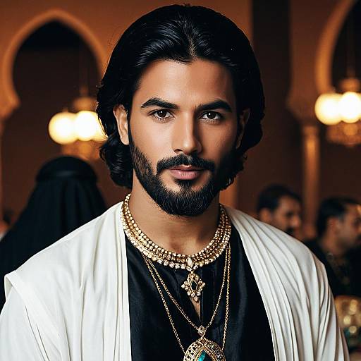 Arabian Nights Solo Male with Jewelry