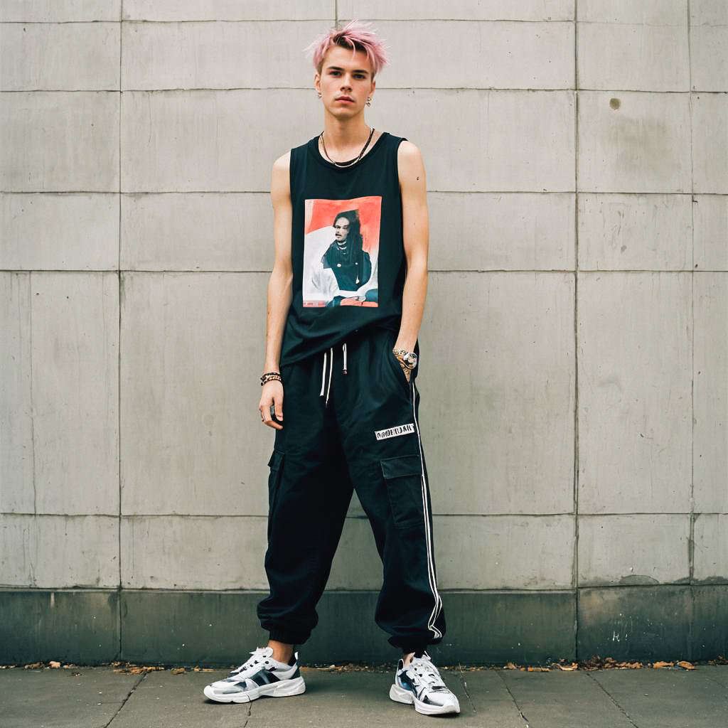 Rebellious Streetwear Fashion Photography