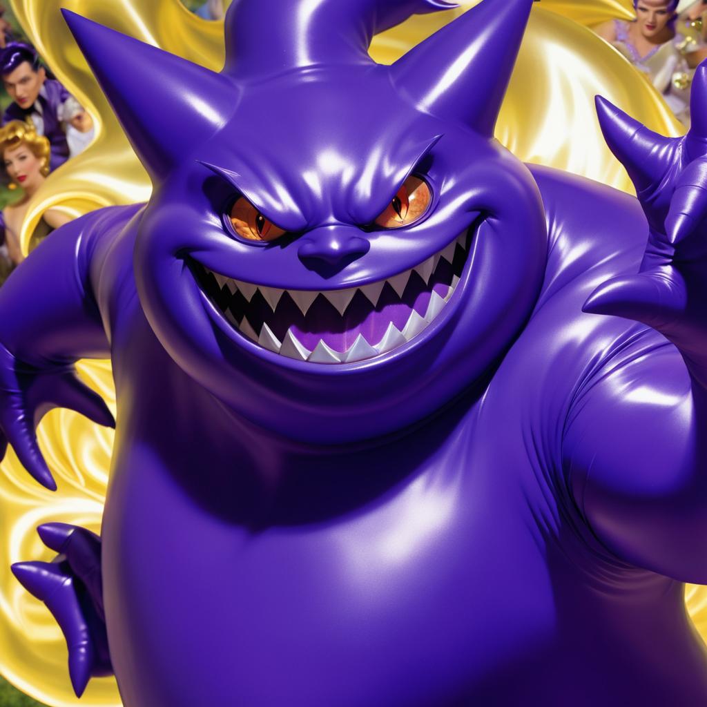 Ultra-Detailed Gengar Humanization Art