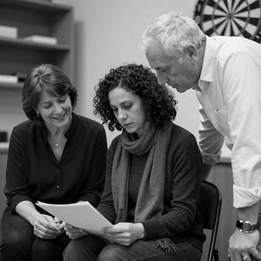 Black and White Study Session