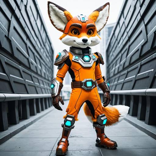 Sci-Fi Fox Cosplay Costume Design