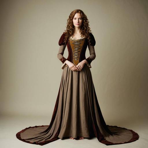 Elegant Resa Cosplay in Medieval Style