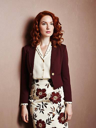 Chic Autumn Fashion Editorial Photography