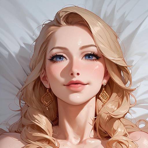 Elegant Portrait Inspired by Irving Penn