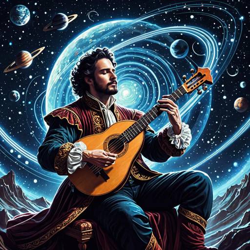Interstellar Bard in Baroque Elegance Interstellar Bard in Baroque Elegance