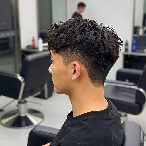 Crisp Side Profile with Level 1 Fade
