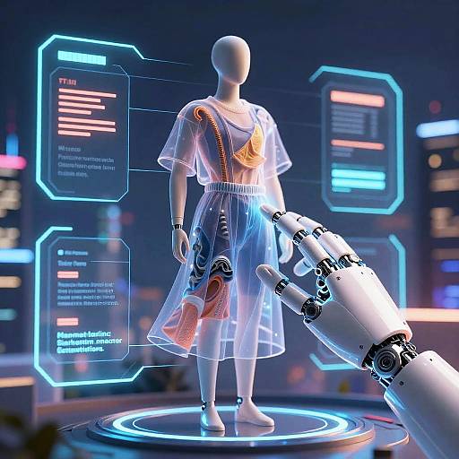 AI Clothes Remover Concept Art