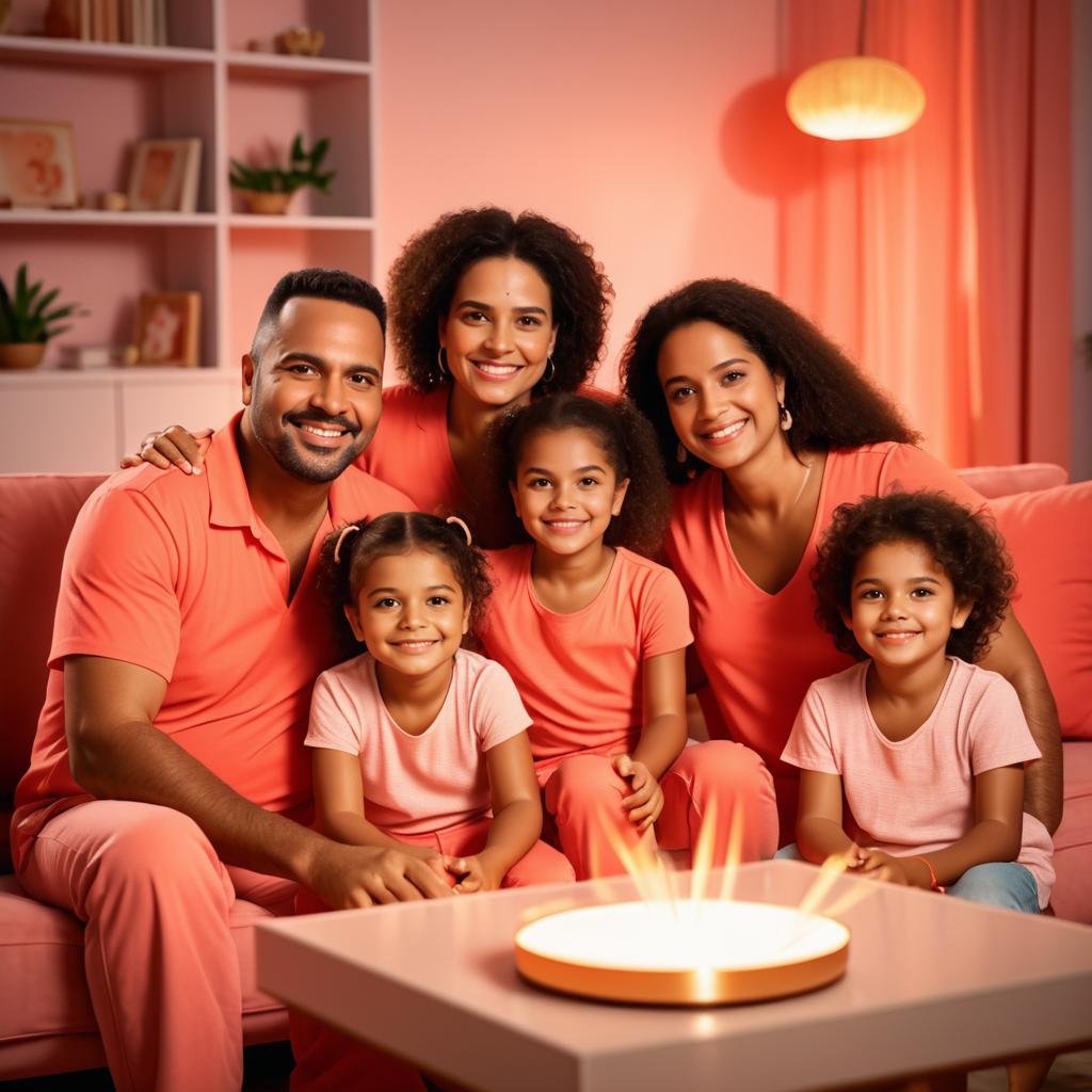 Heartwarming Family Evening in Brazil