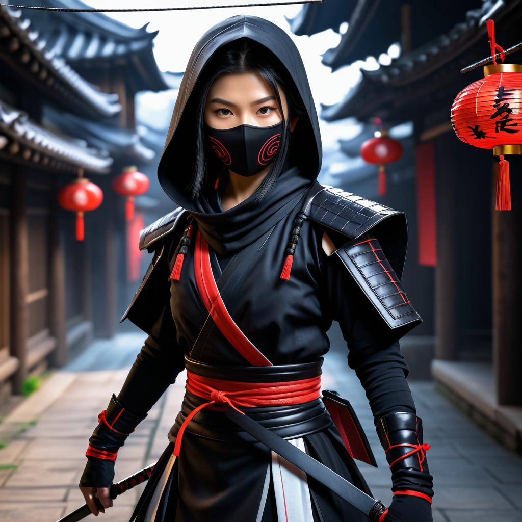 Ninja Assassin: Photorealistic Character Design