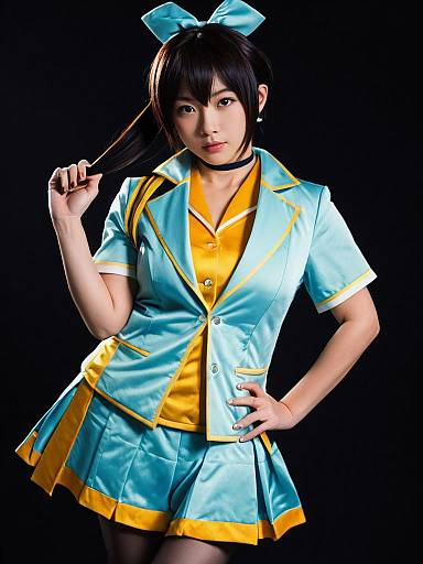 Realistic Sexy Ami Futami Cosplay