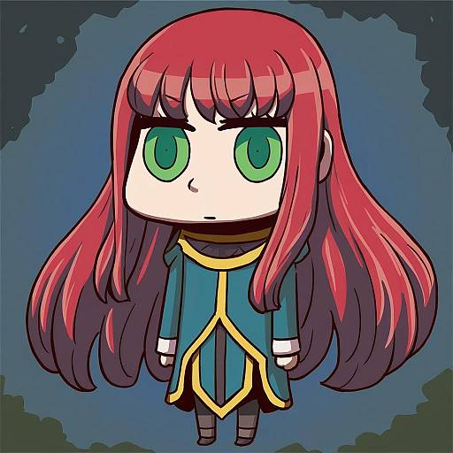 Illustration of Asch (tales), tales of (series) in the style of Riyo (lyomsnpmp)