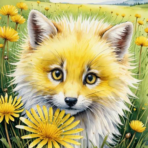 Realistic Animal Portrait in Watercolor
