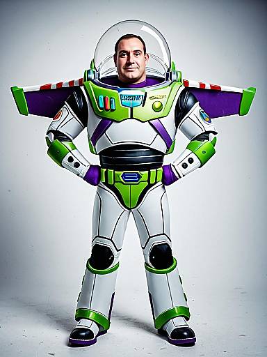 Photorealistic Buzz Lightyear Cosplay