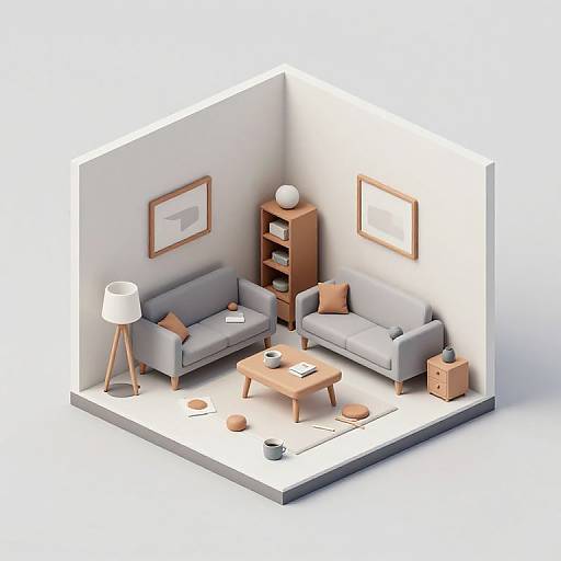 Holden Caulfield Minimalist 3D Diorama