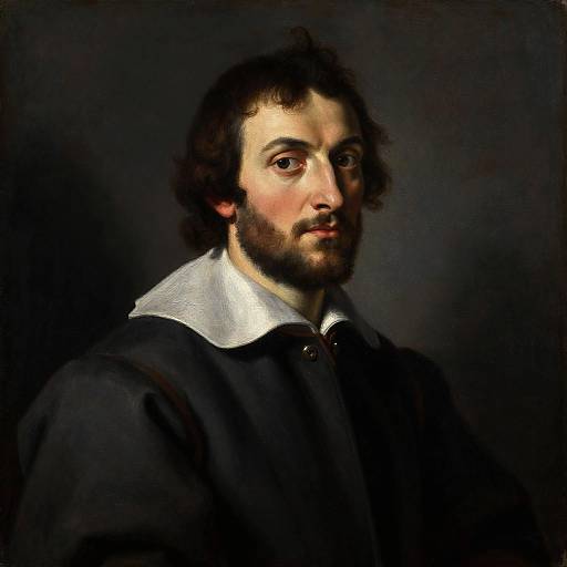 Galileo Galilei in Caravaggio Style