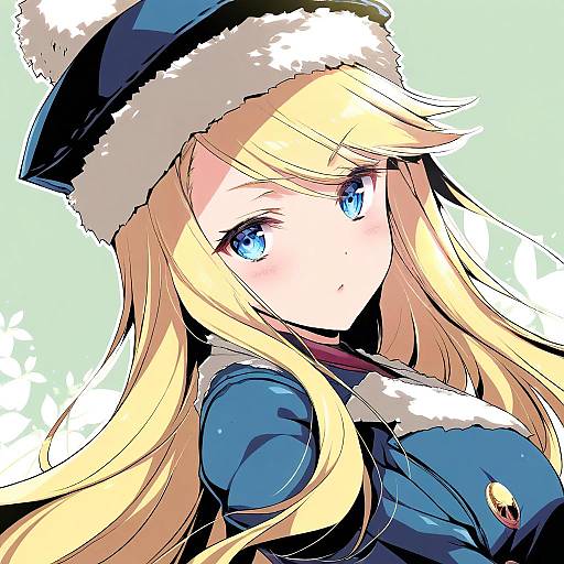 Illustration of Gunner 2 (sekaiju), sekaiju no meikyuu in the style of Ninoko