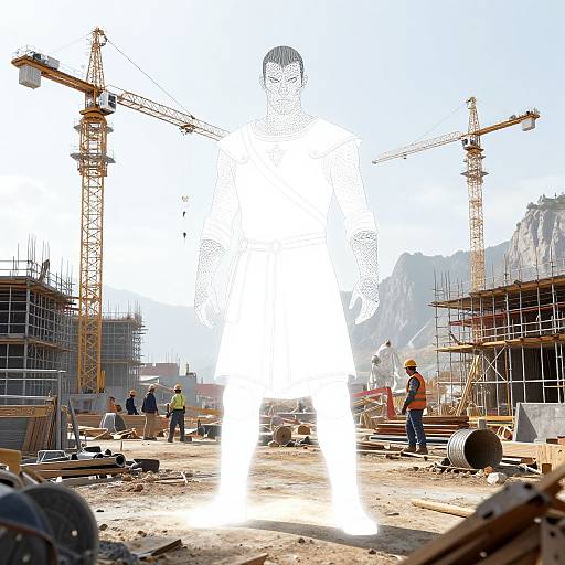 Medieval Metal Trinket Line Art