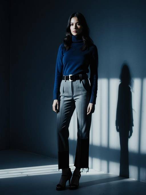 Chic Color-Blocked Outfit for Women