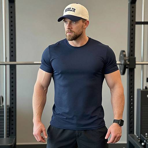 Realistic Gym Coach Portrait