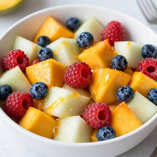 Vibrant Honey-Glazed Fruit Salad
