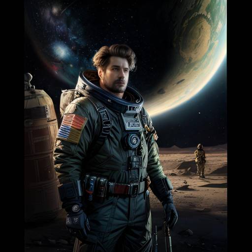 Portrait of an Intergalactic Treasure Hunter Portrait of an Intergalactic Treasure Hunter