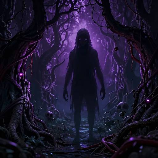 Surreal Upside Down Dimension Scene