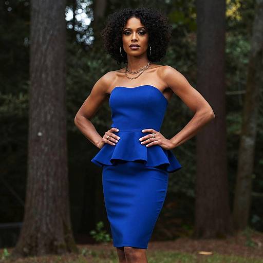 Elegant Transgender Outdoor Fashion Portrait