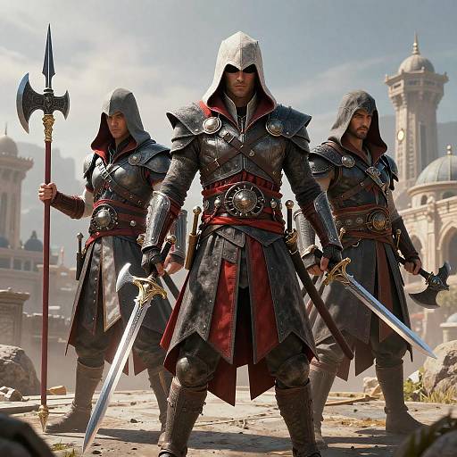 Assassin's Creed Trio: Cross-Era Cosplay