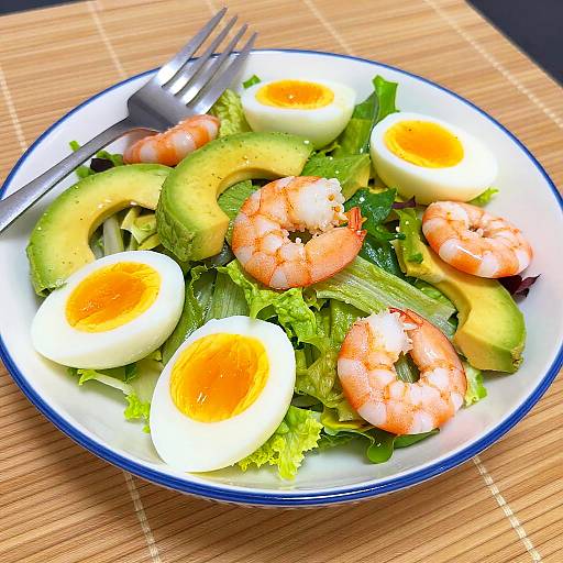 Vibrant Fresh Salad Close-Up