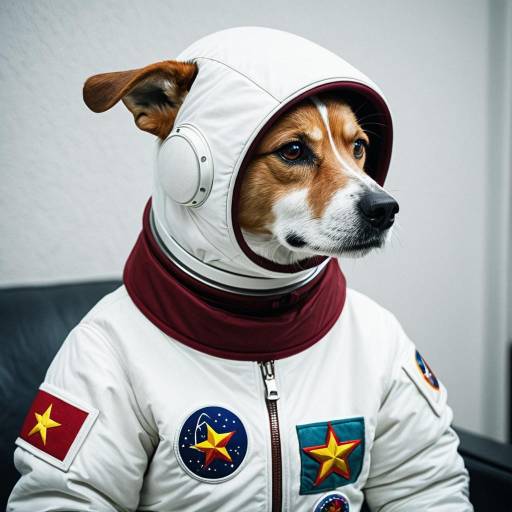 Authentic Soviet Space Dog Cosplay Costume
