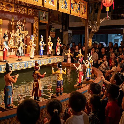 Vietnamese Traditional Water Puppet Show