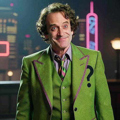 Robin Williams as The Riddler