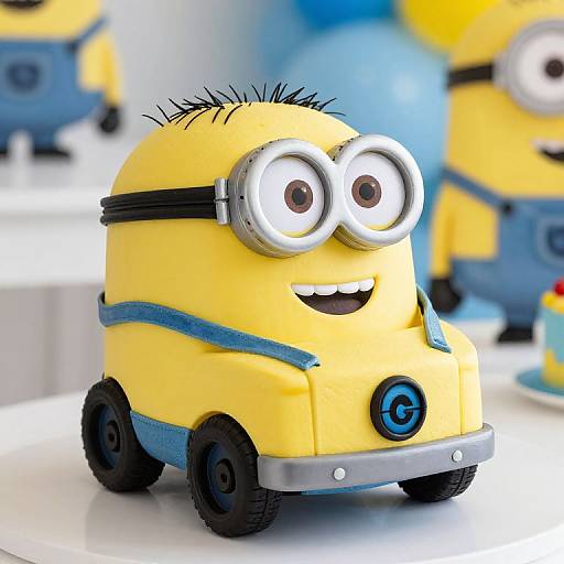 Car Minion Birthday Party Pin