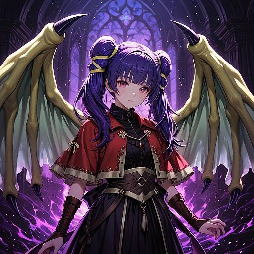 Illustration of Myrrh (fire emblem), fire emblem in the style of Tsukimoto kizuki