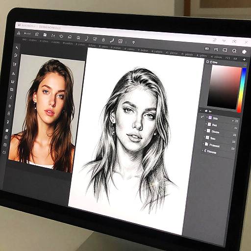 Photo to Sketch Converter Interface