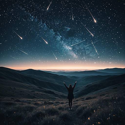 Eternal Harmony: Stars and Dusk Dance