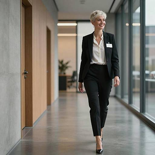 Dynamic Portrait of a Confident CEO