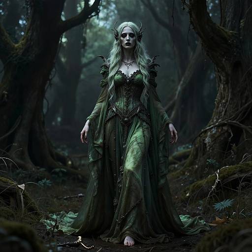 Forgotten Sorceress of the Veiled Mystics