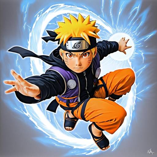 Naruto Themed Commission Example Artwork