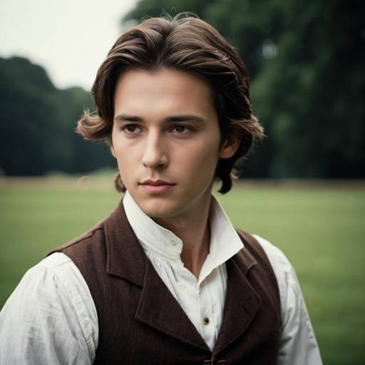 Regency Era Male Fashion Portrait