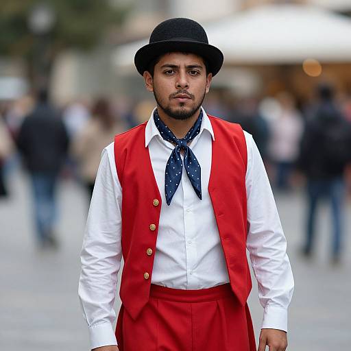 Humorous Spanish Male Costume Portrait