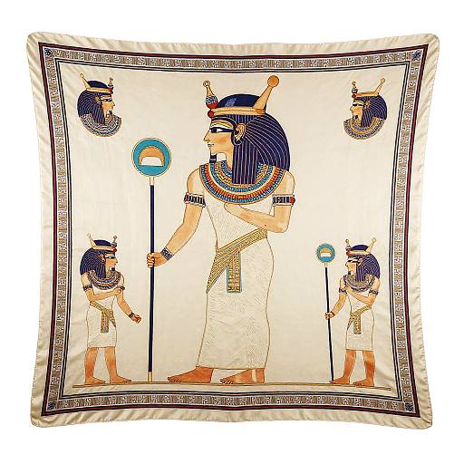 Dorothea Lange Inspired Egyptian Silk Shawl