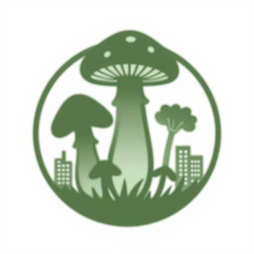 Urban Aeroponic Mushroom Microgreen Logo