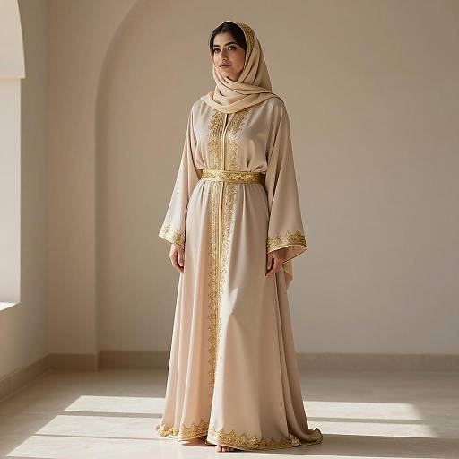 Elegant Middle Eastern Wedding Abayas