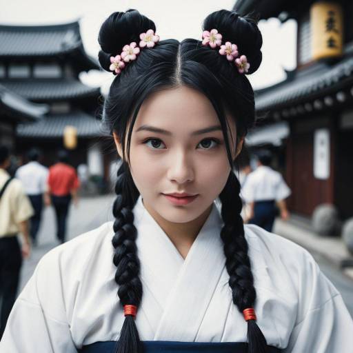 Realistic Mei Hatsume Costume Portrait